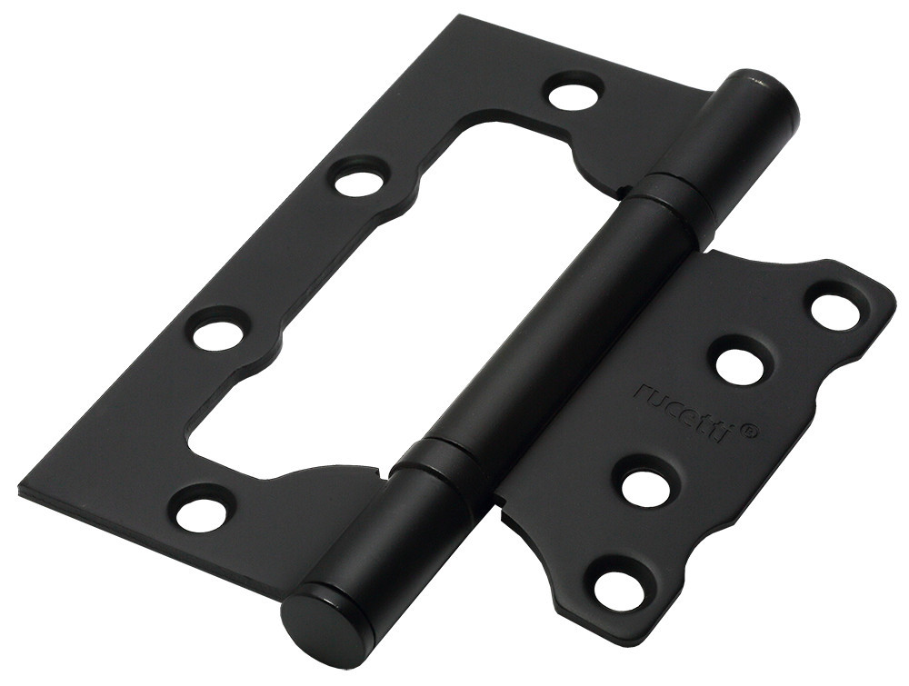 Петля дверная без врезки RFH-100*75*2,5 BL