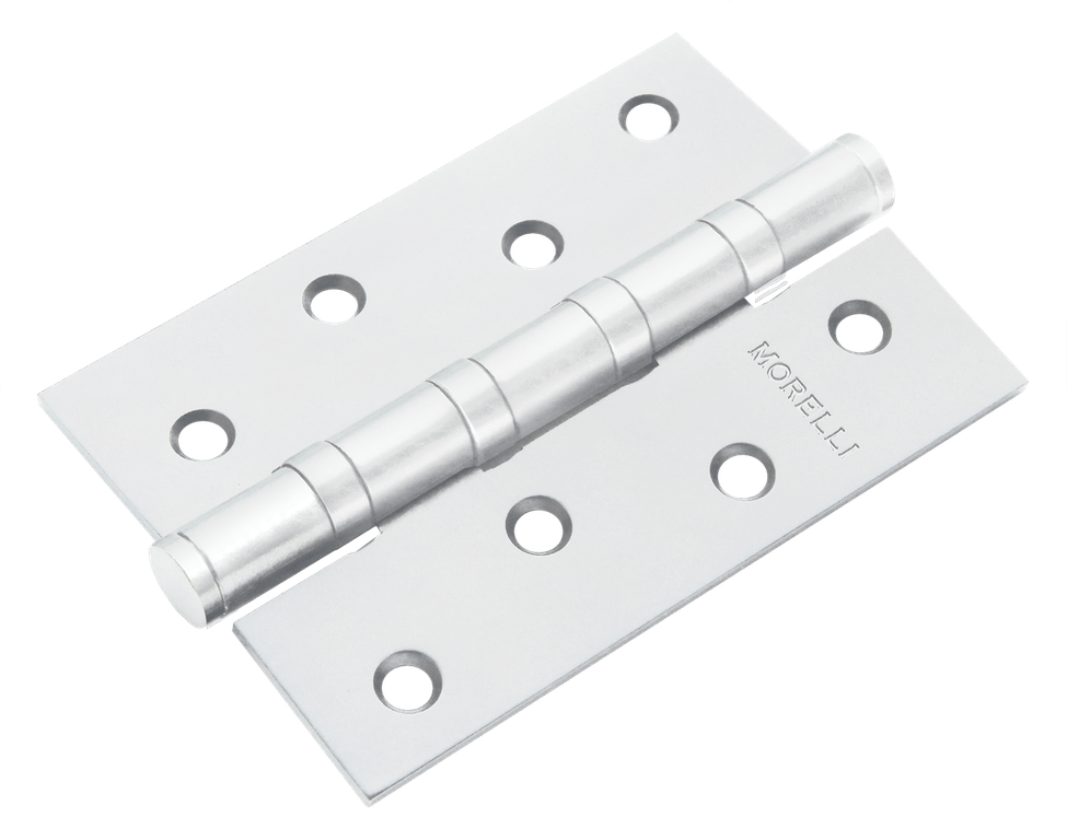 Петля стальная универсальная MS 100X70X2.5-4BB W Цвет — белый