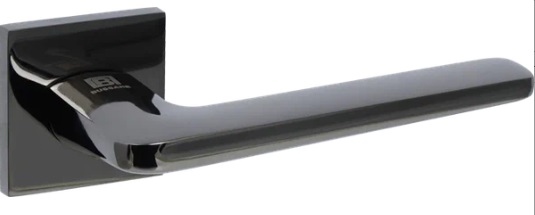 Ручка дверная FRESCO A-55-40 B.NICKEL (Чёрный никель) BUSSARE