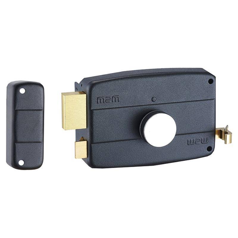 Замок накладной MCM RL14-B-W BK