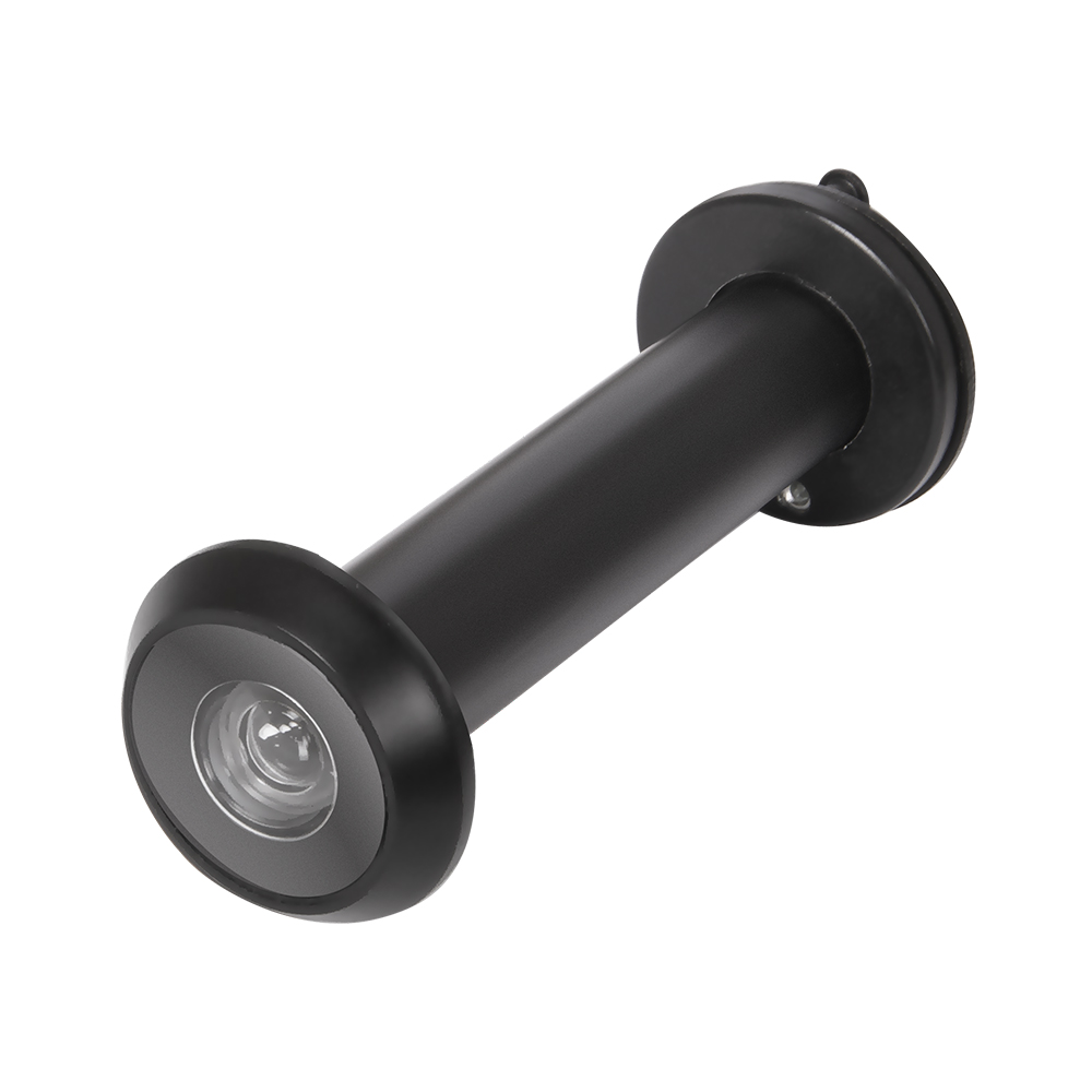 Глазок Fuaro (Фуаро) дверной, оптика пластик DV 4/130-70/Z ( 4 DVZ) BL черный